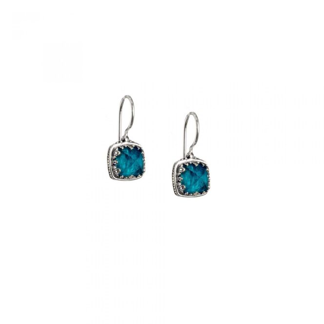 Aegean colors earrings in Sterling Silver - Image 2