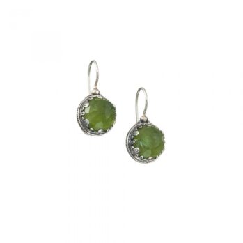 Aegean colors earrings in Sterling Silver
