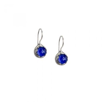 Aegean colors earrings in Sterling Silver