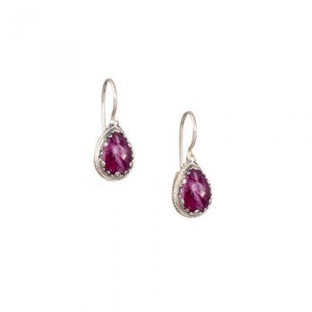 Aegean colors earrings in Sterling Silver