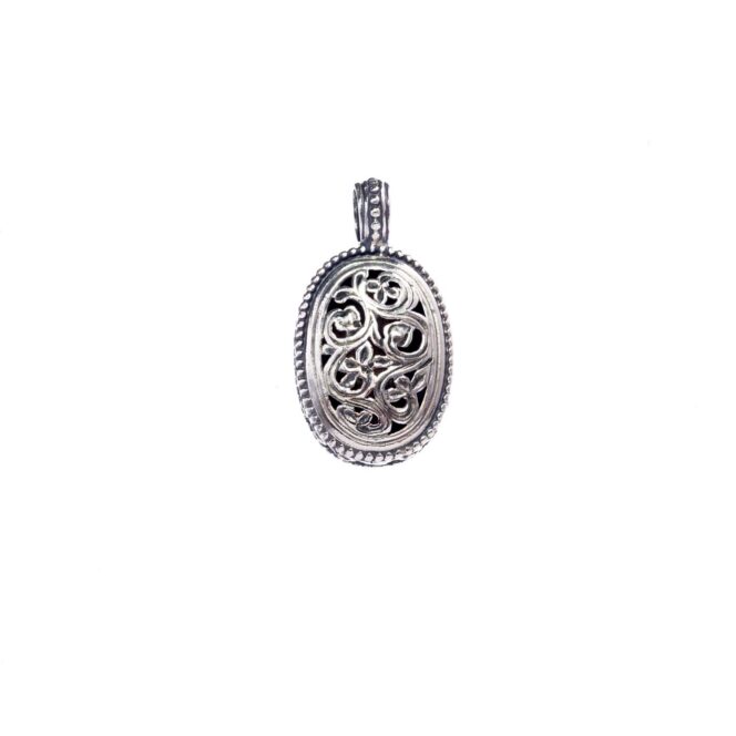 Garden Shadows Medium pendant in Sterling Silver