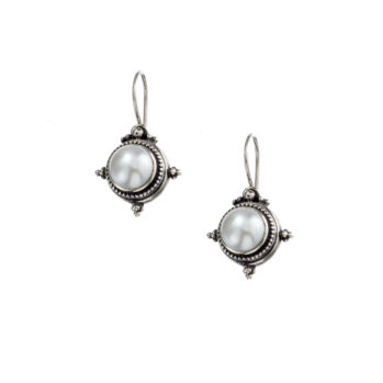 Cyclades earrings in Sterling Silver