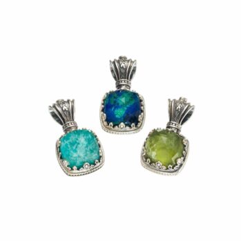 Aegean colors pendant in Sterling Silver