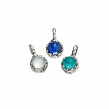 Aegean colors pendant in Sterling Silver