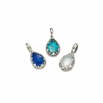 Aegean colors pendant in Sterling Silver