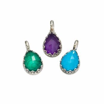 Aegean colors pendant in Sterling Silver