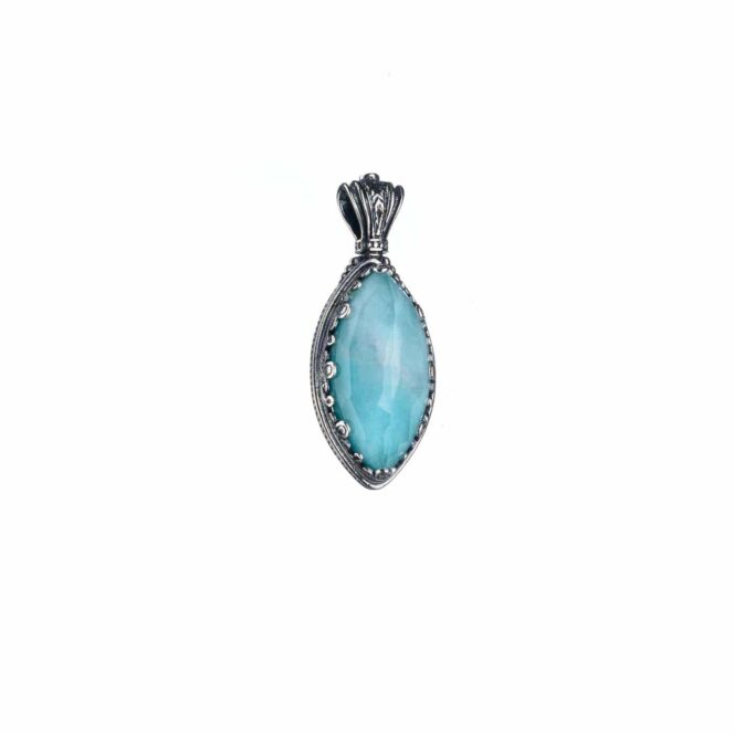 Aegean colors pendant in Sterling Silver