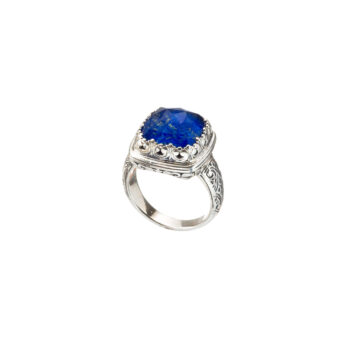 Iris ring in Sterling Silver