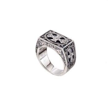 Patmos ring in Sterling Silver