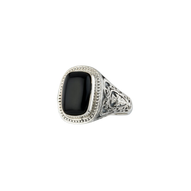 Classic ring in Sterling Silver with natural stone - Image 6
