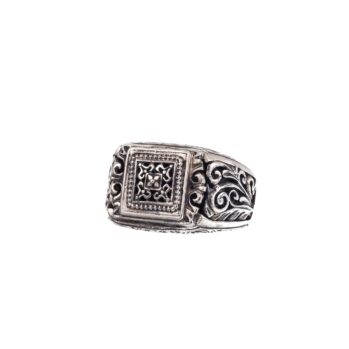 Byzantine Ring in Sterling Silver