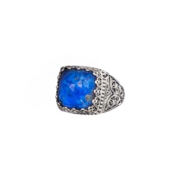 Aegean colors ring in sterling silver