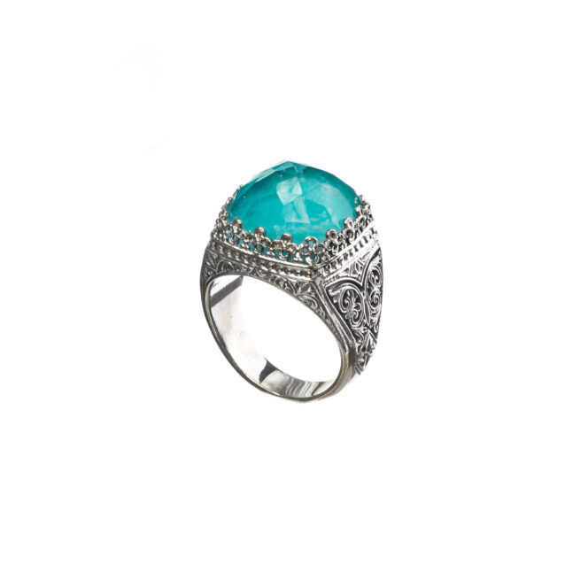 Aegean colors ring in sterling silver - Image 5