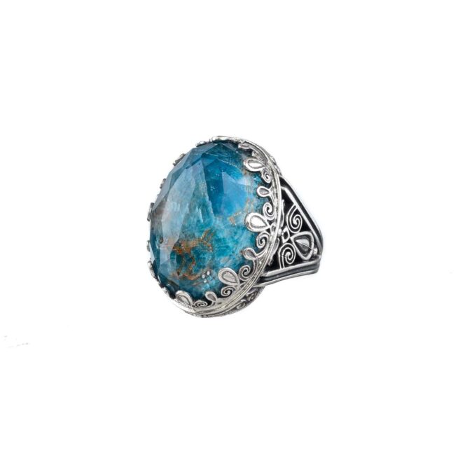 Aegean colors ring in sterling silver - Image 4
