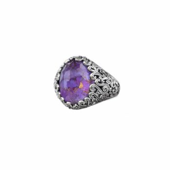 Anthemis ring in Sterling Silver