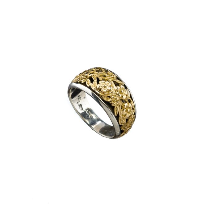 Harmony ring in 18K Gold and Sterling Silver - Image 2