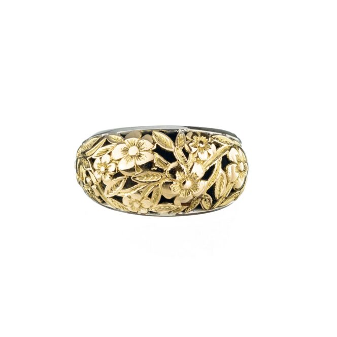 Harmony ring in 18K Gold and Sterling Silver - Image 5