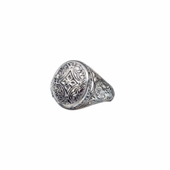 Locket ring in Sterling Silver