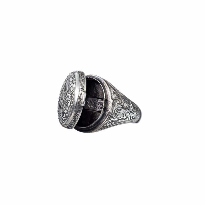 Locket ring in Sterling Silver - Image 2