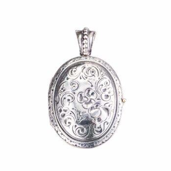 Locket pendant in Sterling Silver