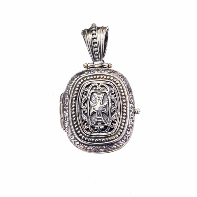 Locket pendant in Sterling Silver