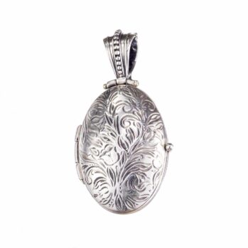 Locket pendant in Sterling Silver