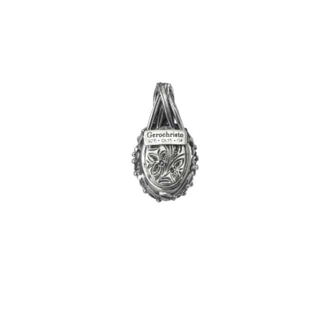 Cyclamin pendant in Sterling Silver - Image 3