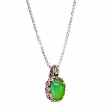 Cyclamin pendant in Sterling Silver