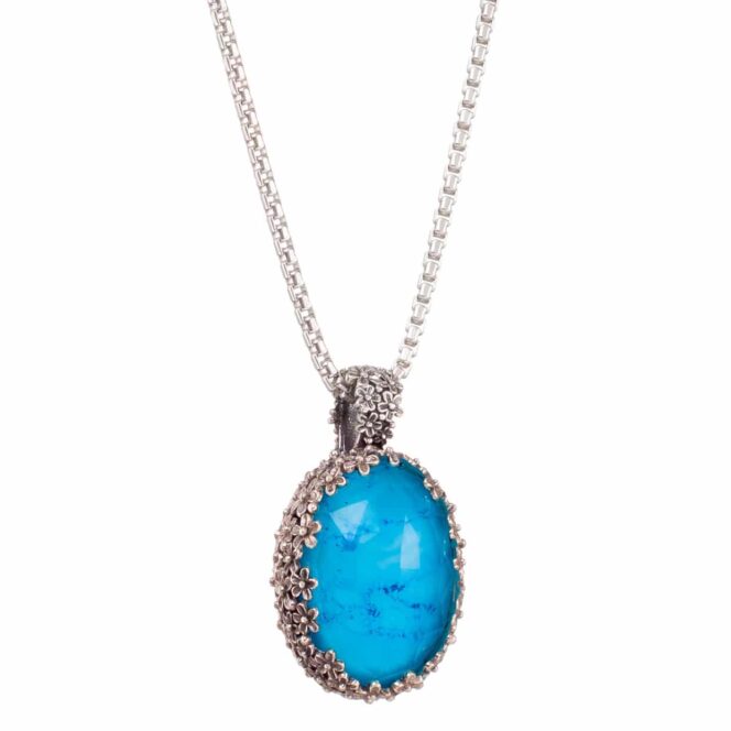 Anthemis pendant in Sterling Silver - Image 7