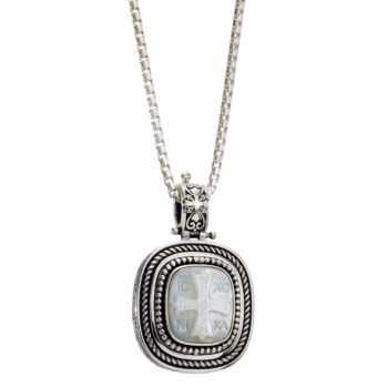 Signet pendant in Sterling Silver