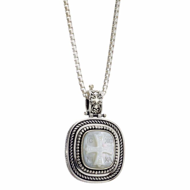 Signet pendant in Sterling Silver