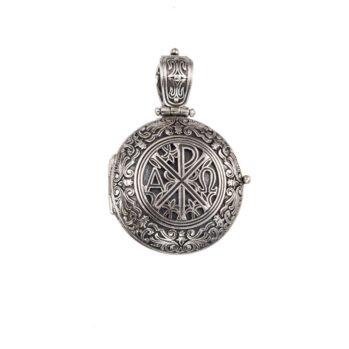 Locket pendant in Sterling Silver