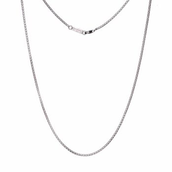 Box chain in sterling silver 2.10mm