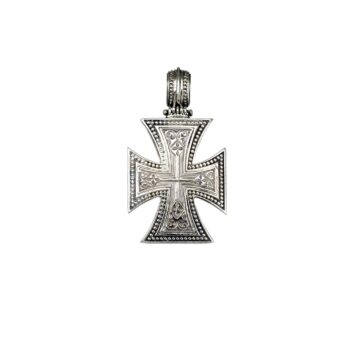 Maltese Patmos cross in Sterling Silver