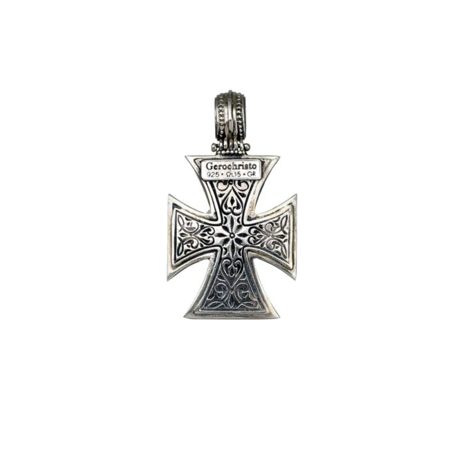 Maltese Patmos cross in Sterling Silver - Image 2