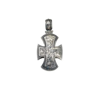 Maltese Patmos cross in Sterling Silver
