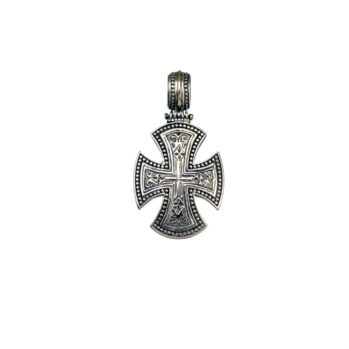 Maltese Patmos cross in Sterling Silver