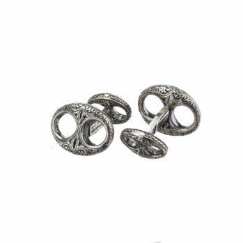 Classic cufflinks in Sterling Silver