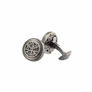 Byzantine cufflinks in Sterling Silver