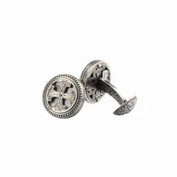 Byzantine cufflinks in Sterling Silver