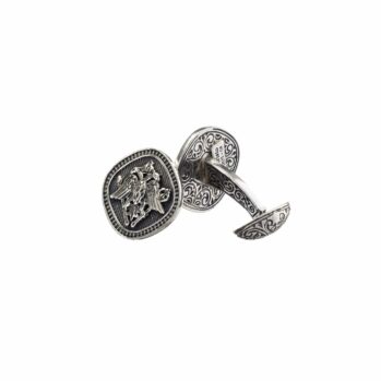 Double Eagle Symbol cufflinks in Sterling Silver