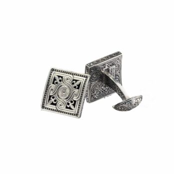 Monastiraki cufflinks in Sterling Silver