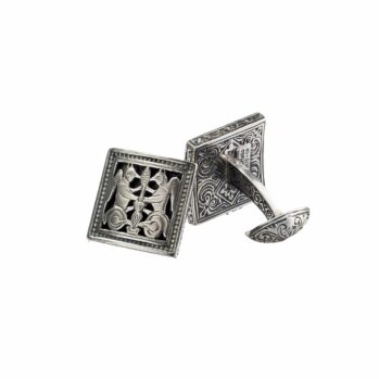Monastiraki cufflinks in Sterling Silver