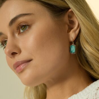 Aegean colors earrings in Sterling Silver