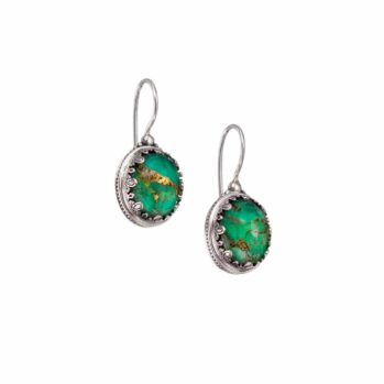 Aegean colors earrings in Sterling Silver