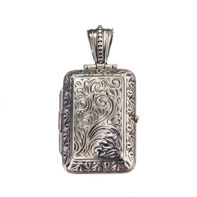 Locket pendant in Sterling Silver