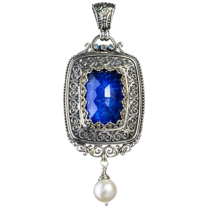 Aegean colors pendant in Sterling Silver - Image 4