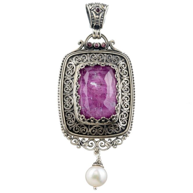Aegean colors pendant in Sterling Silver - Image 5