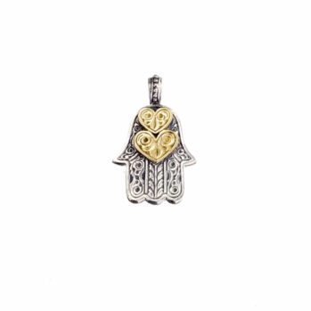 Hamsa hand of fatima pendant