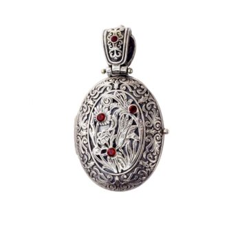 Locket pendant in Sterling Silver